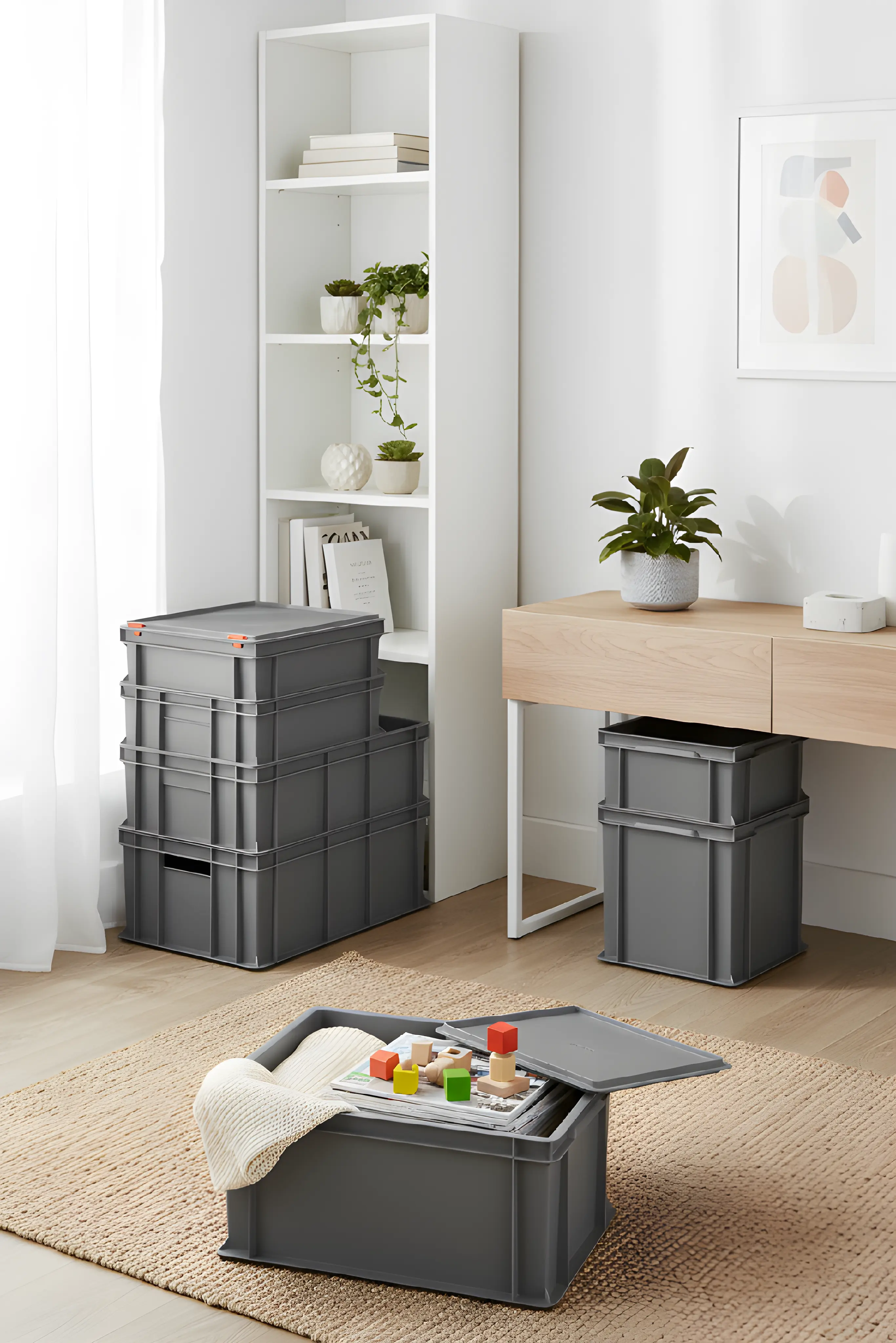 Euroboxen im Haushalt