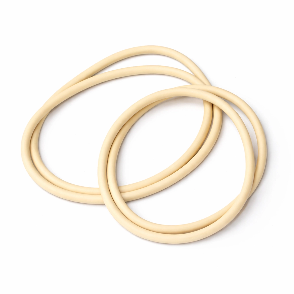 Dichtung aus lebensmittelechtem Gummi für SF Spannringfässer 60–220 l, 2 Stück