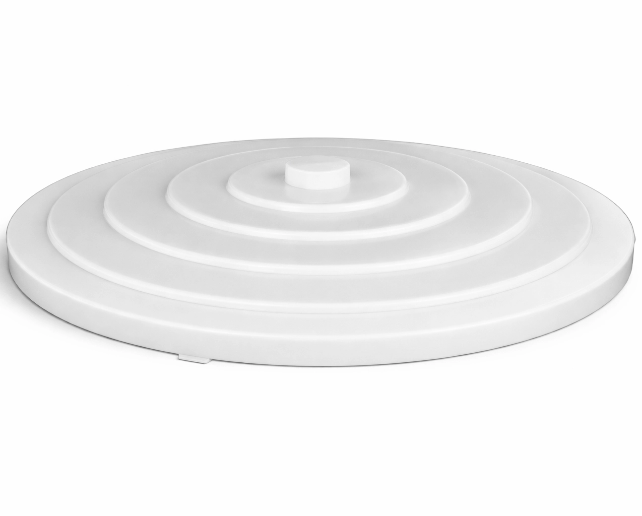Deckel aus HDPE für Bottich 500 l und 700 l, weiß, lebensmittelecht, −30 bis +80 °C