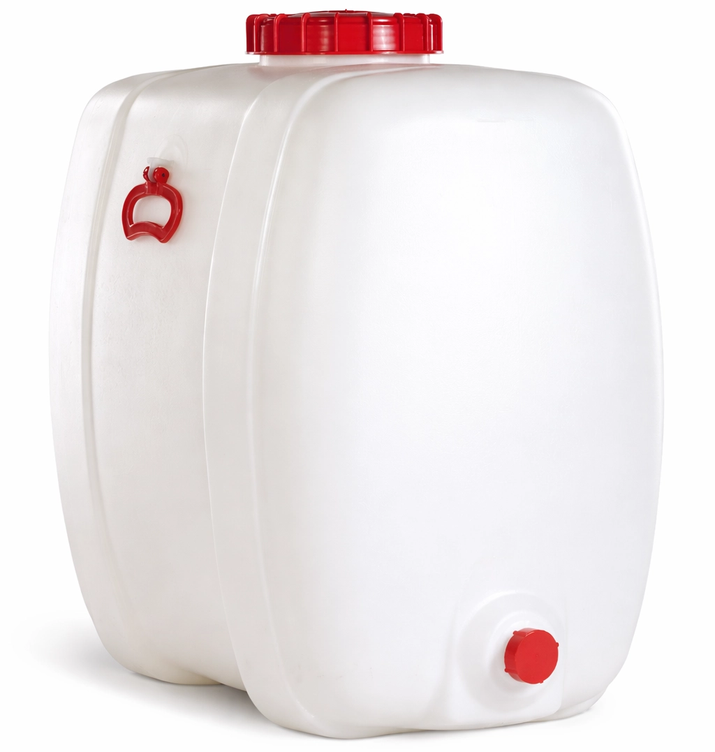 FVD Weintank aus HDPE mit Zubehörpaket aus Gärglocke, Hahn und Schraubkappe