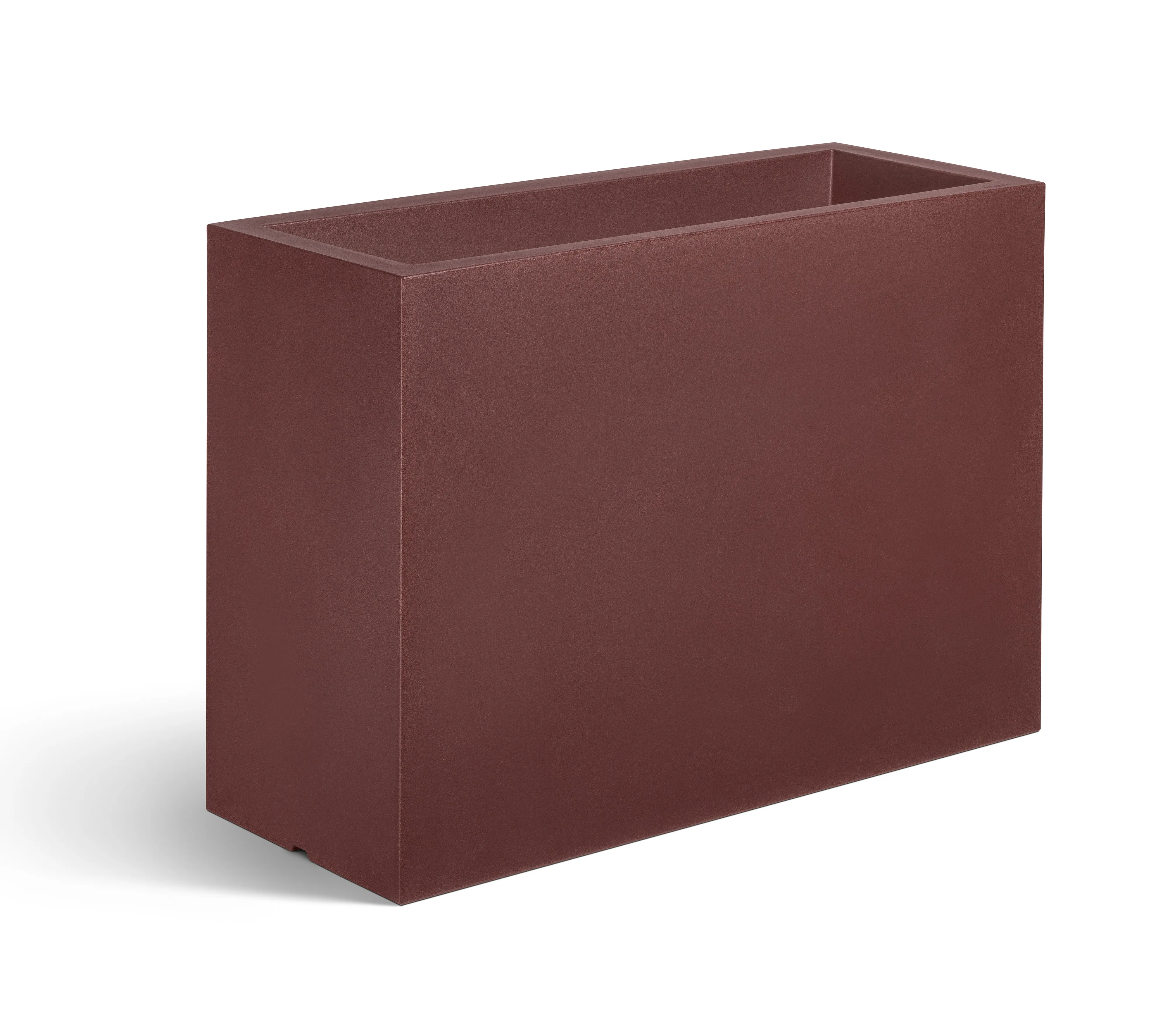 Moderner Pflanzkasten KUBE HIGH mit doppelwandiger Bauweise für Garten und Terrasse