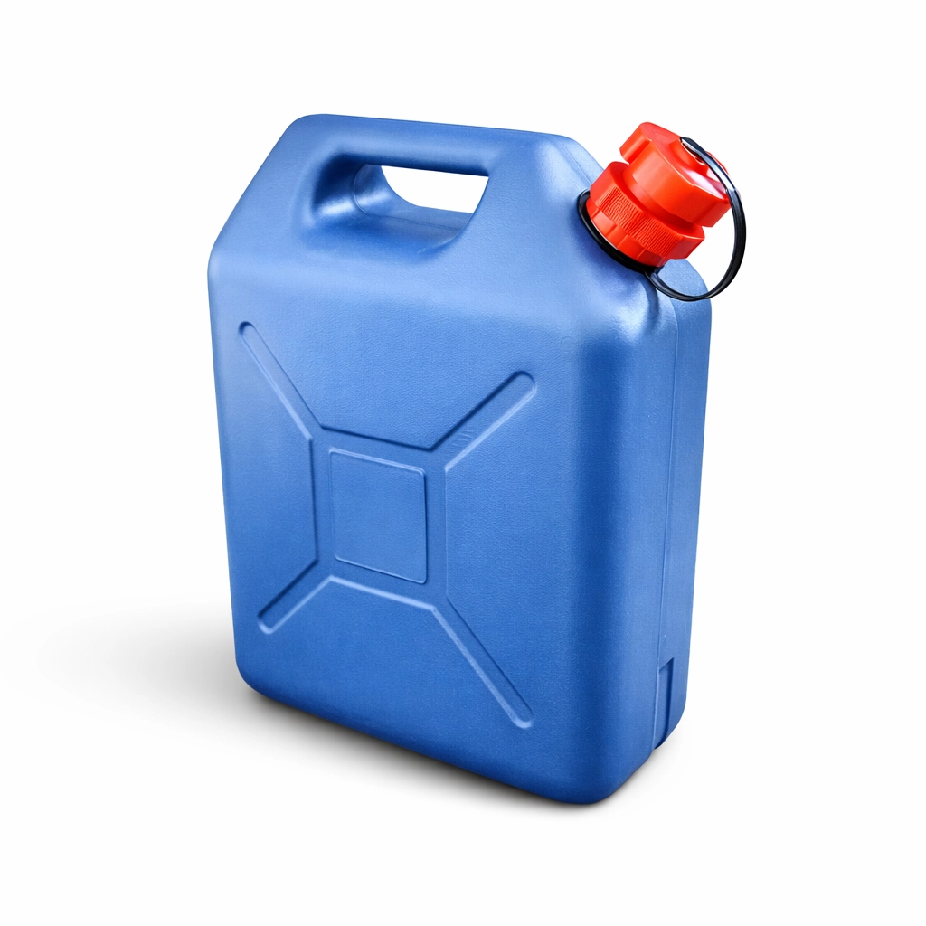 HDPE Kanister mit integriertem Ausgießer zum Befüllen von Tanks ohne Trichter