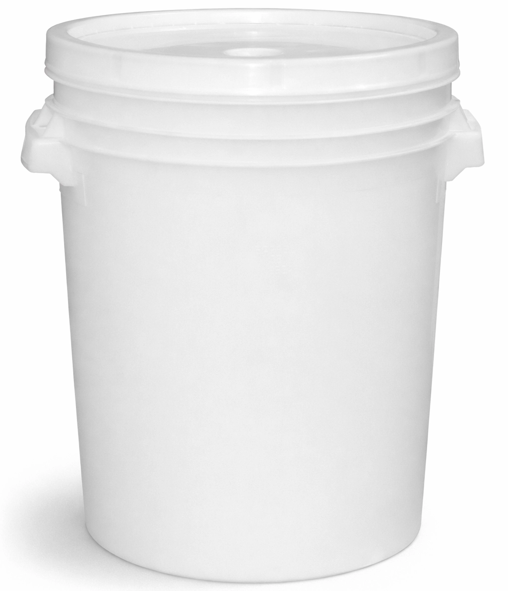 Tonne aus HDPE mit dichtschließendem Deckel und Dichtung, lebensmittelecht, −30 bis +70 °C