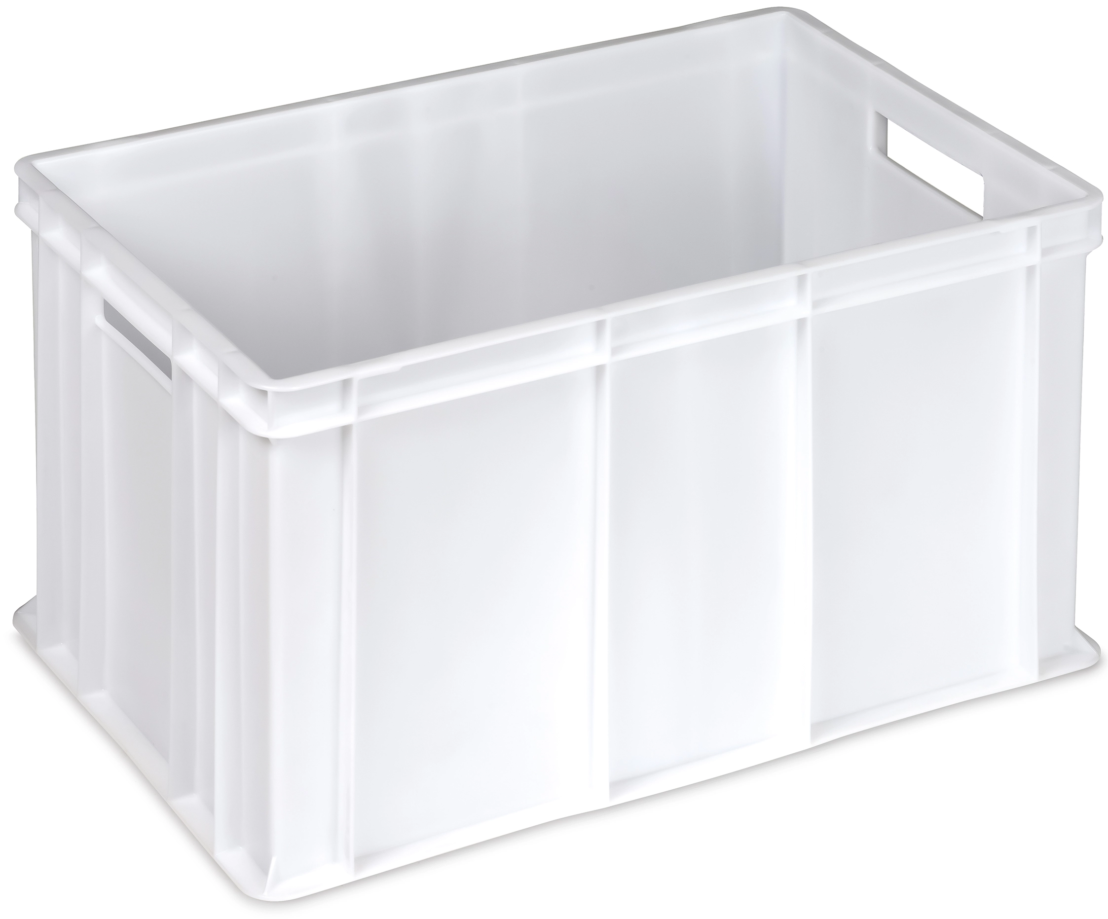 Euronorm Behälter 40×30 cm und 60×40 cm, weiß, langlebig und robust