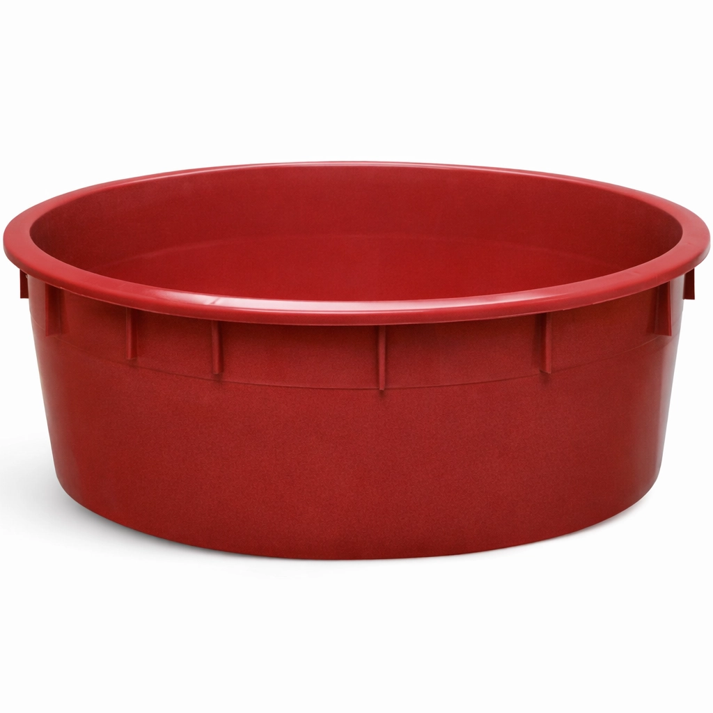 Lebensmittelechter Bottich aus HDPE mit glatter Oberfläche, 110–1000 l