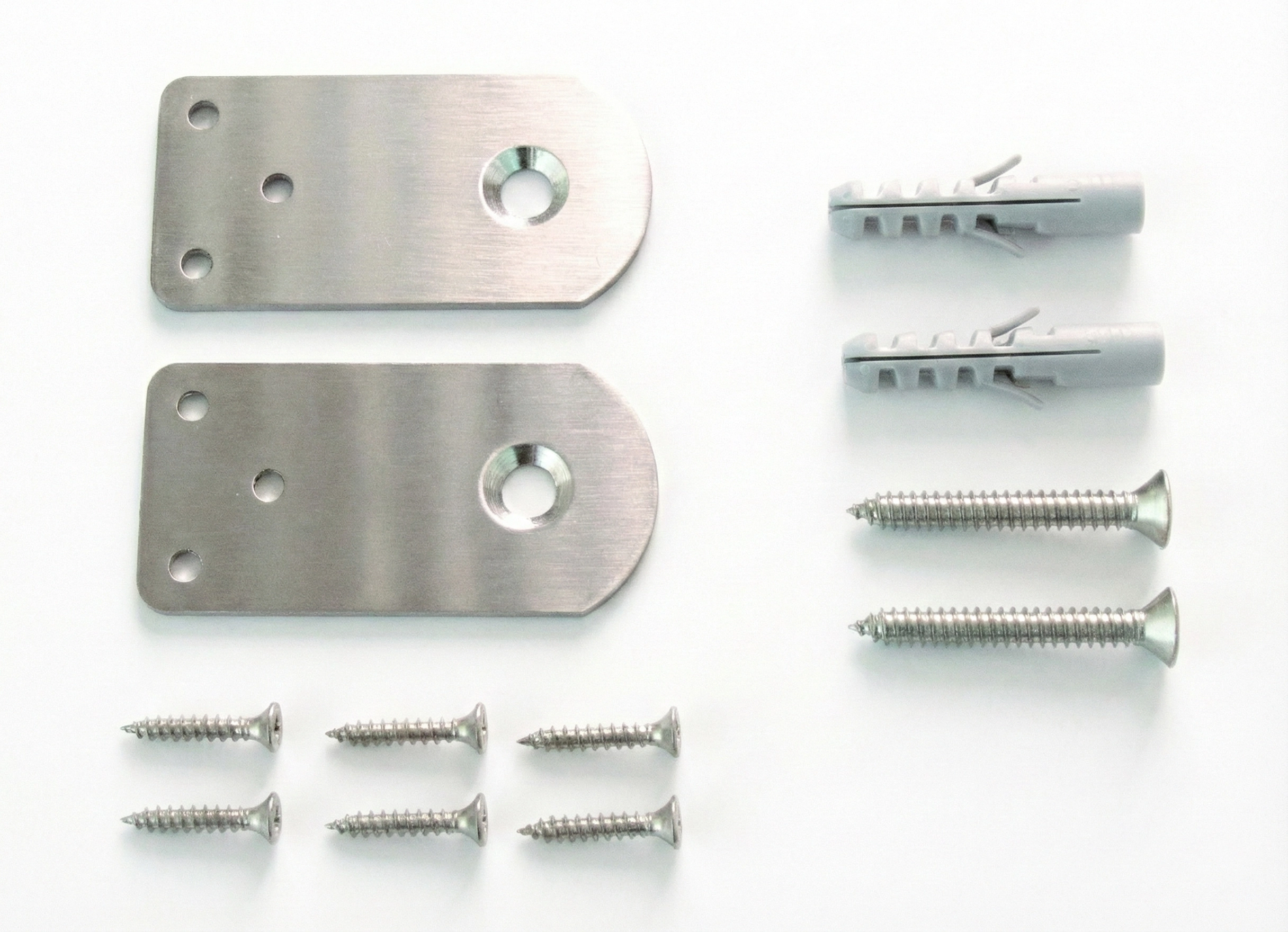 Bodenbefestigungs-Kit aus Edelstahl für Euro3Plast Pflanzgefäße