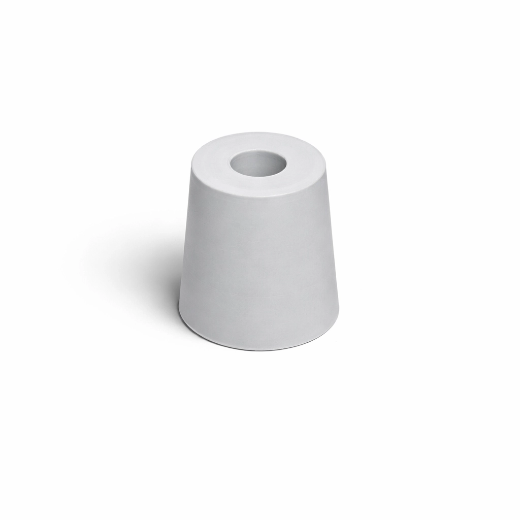 Gummistopfen mit Loch, lebensmittelecht, zur Verwendung mit Gärglocke, 2 Stück