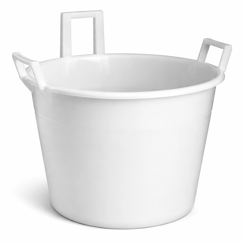 Schaff in starker Ausführung aus LDPE mit drei Griffen, 40–110 l, temperaturbeständig −30 bis +80 °C